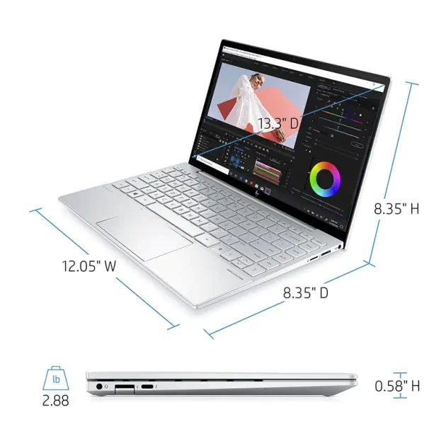 ordinateur-portable-hp-envy---13.3"---8gb-ram---512gb-ssd---intel-core-i5-1135g7--4.2ghz---windows-10---12-mois-de-garantie