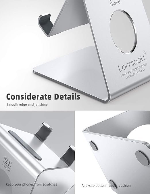 lamicall-support-téléphone,-dock-téléphone---support-téléphone-bureau-pour-iphone-15-pro-max-plus