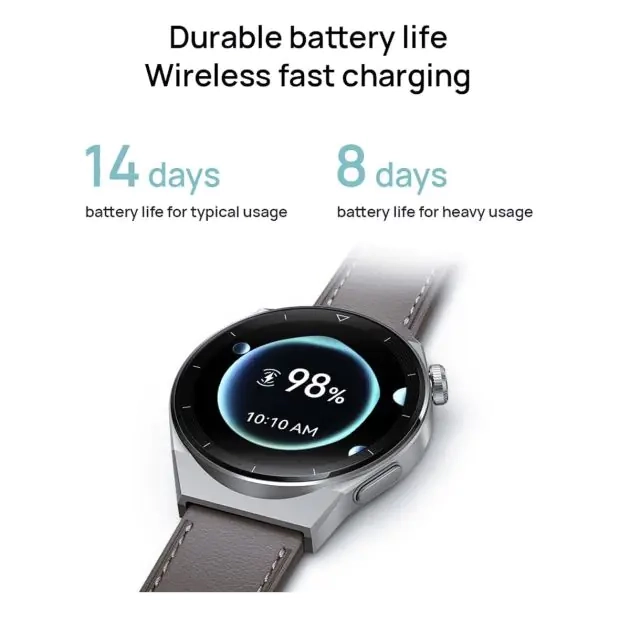 smartwatch-huawei-watch-gt-3-pro-titane-active-noir-46-mm---tracker-de-fitness---moniteur-de-santé---appels-bluetooth