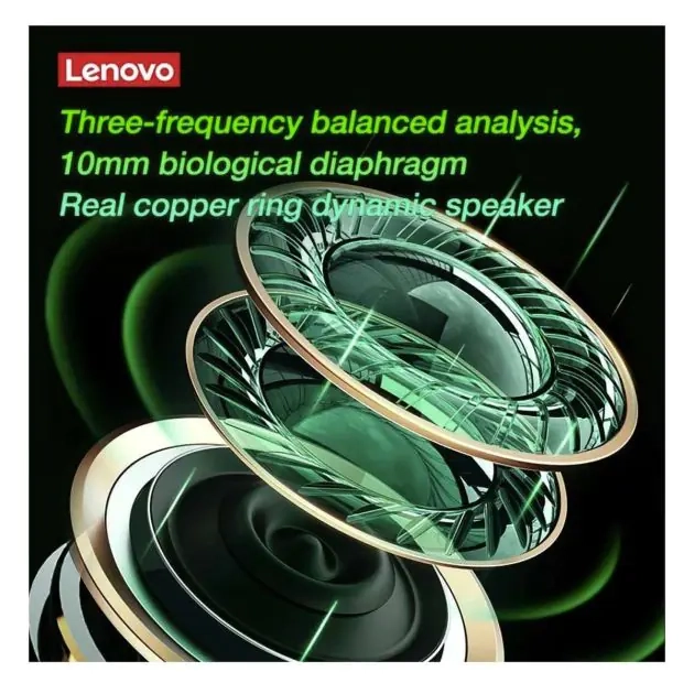 ecouteurs-sans-fil---lenovo-xt92---bluetooth-v5.1---garantie-6-mois