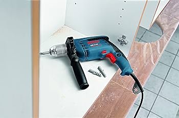 perceuse-à-percussion---bosch-gsb-1300---550-w-+-1-lot-de-10-forets-à-métaux-bosch-offerts---550w---6-mois