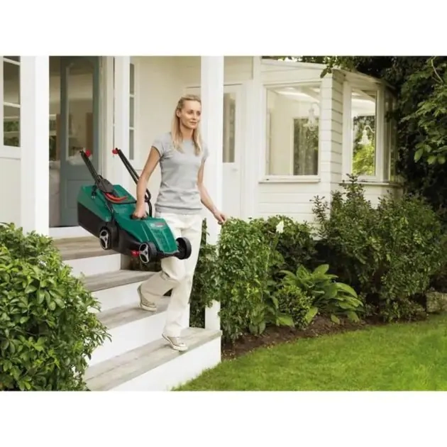 bosch-rotak-32---tondeuse-à-gazon-filaire---avec-guidon-ergoflex---diamètre-de-coupe-32-cm---6-mois