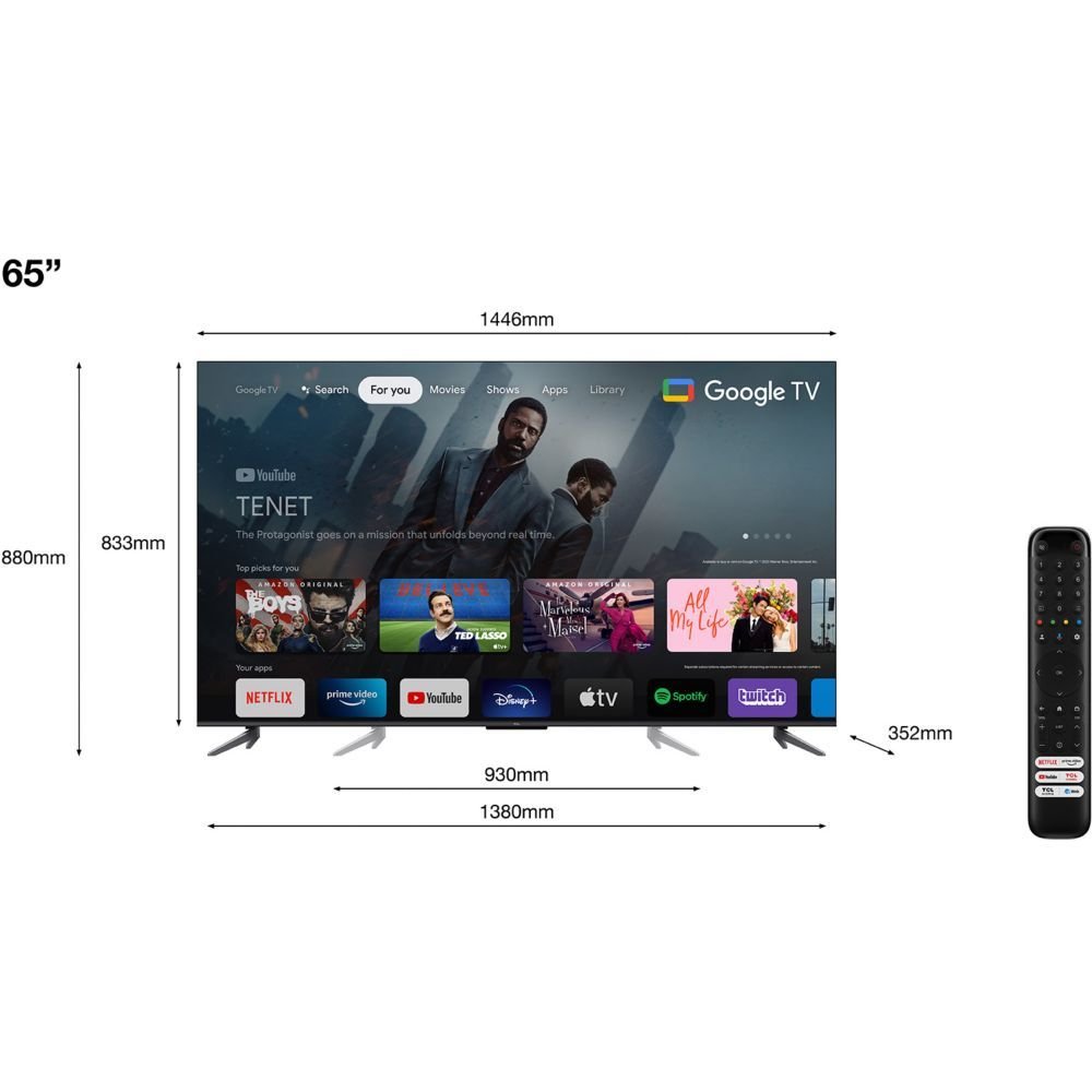 tv-smart-tcl-65-pouces---65p635---noir---6-mois-garantie