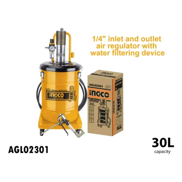 pompe-a-graisse-pneumatique-45-litres-6-8bar---ingco-agl02301---garantie-06-mois