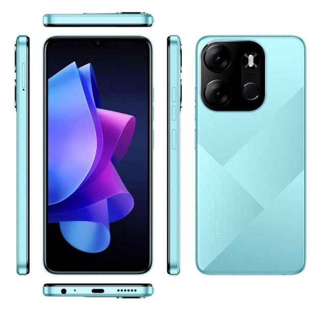 tecno-pop-7---(bf6)---6.5"---2-sim---64go-rom---2go-ram-(-2go-extensible)---8+5mp/5mp---5000-mah---garantie-12-mois