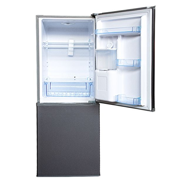 réfrigérateur-combiné---mr-uk---280-litres---ftui-f143-27---avec-distributeur-d'eau---gris-foncé---garantie-6-mois