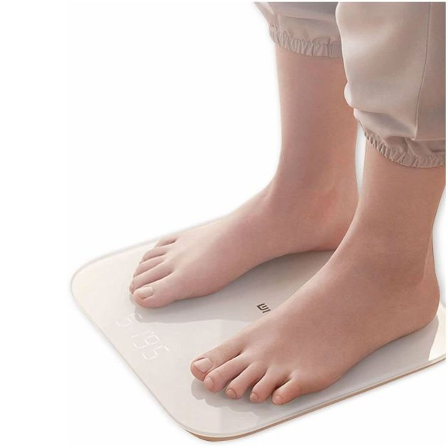 balance-de-poids-smart-2---xiaomi---bluetooth-5.0---fitness---précision---blanc