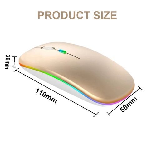 souris-sans-fil---2.4g---or