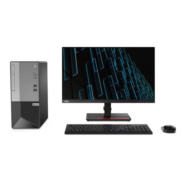 lenovo-v50t-13imb-desktop---intel-core-i3-10100-3.60ghz---1tb-hdd/4gb-ram-+-moniteur-lenovo-thinkvision-s22e-20-21.5-inch-+-clavier-+-souris-lenovo