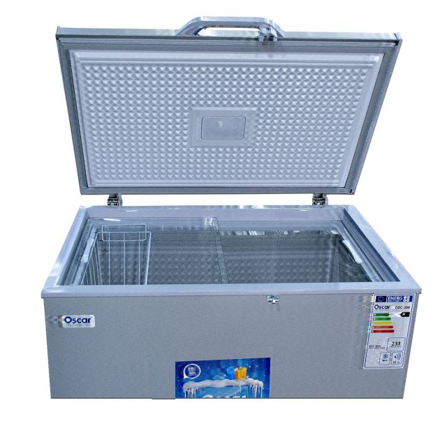 congélateur-coffre---oscar---osc-400---282-litres---a+---gris