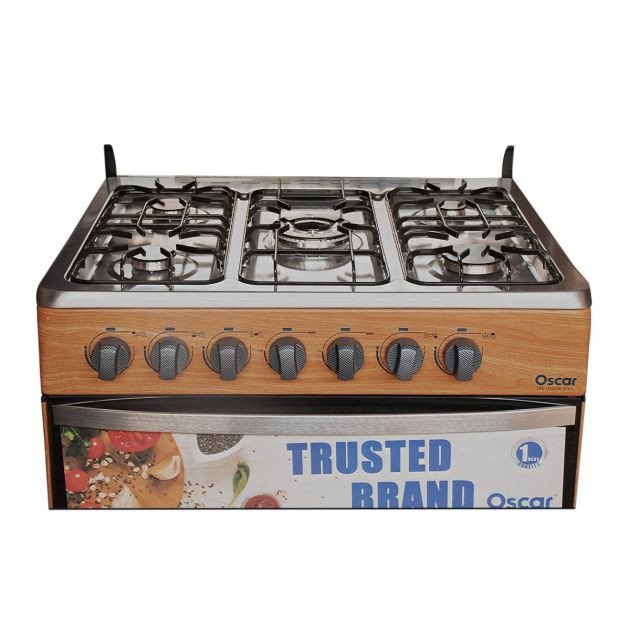 cuisinière-oscar-5-feux---60-×-76cm---bois---6-mois-garantie