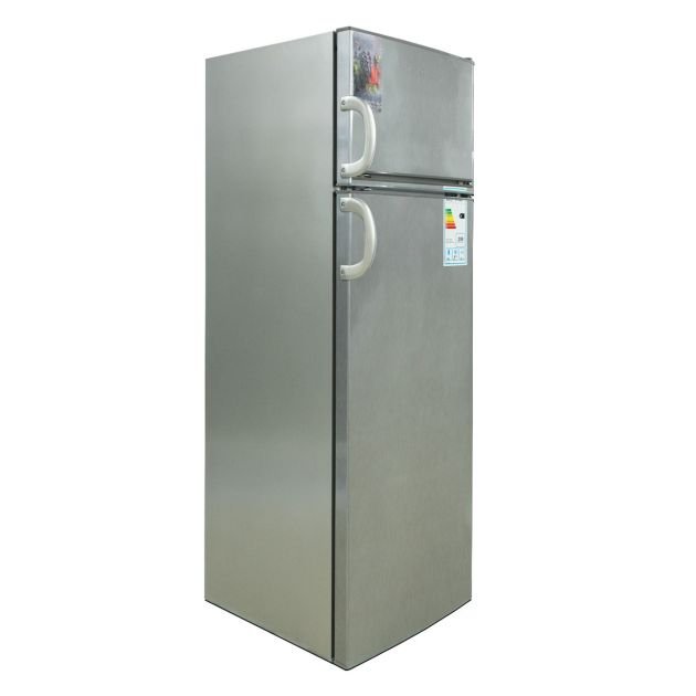 réfrigérateur-double-battant---fiabtec---fttl-283240---240-litres-en-acier-inoxydable---garantie-6-mois