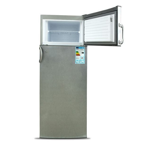 réfrigérateur-double-battant---fiabtec---fttl-283240---240-litres-en-acier-inoxydable---garantie-6-mois