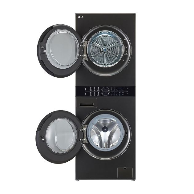 machine-à-laver-et-sécher-automatique-lg---lavage-13-kg-/séchage-10-kg---économe-en-énergie---anti-allergies---wt1310rh---noir---garantie-12-mois