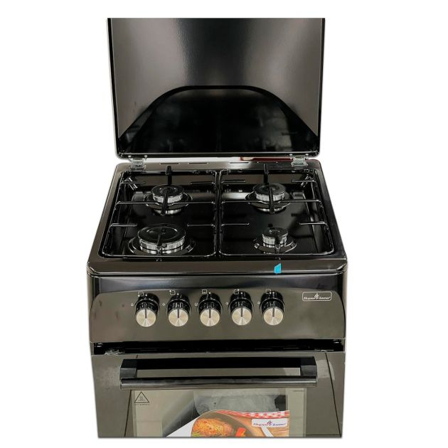 cuisinière-à-gaz---super-flame---standard---sfk506040g---4-feux---50-x-60-cm---noir--6-mois-de-garantie
