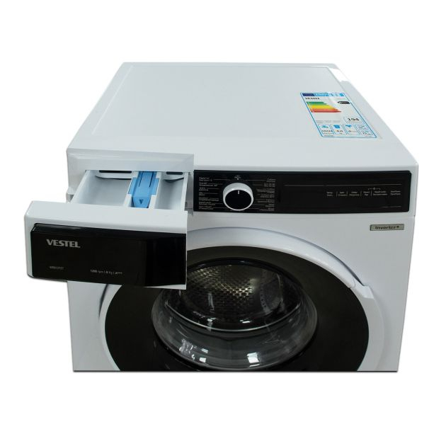 machine-à-laver-automatique---vestel---wb812t2t---8kg---blanc---economie-a+++---garantie-6-mois