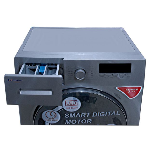 machine-à-laver-automatique---millennium---6kg---wm-fl6012slv---chargement-frontal---argent---garantie-6-mois