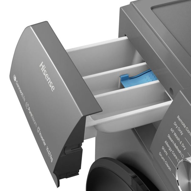 machine-à-laver-automatique---hisense---lavante-8kg/séchante-5-kg---wd3q8043---argent---garantie-6-mois