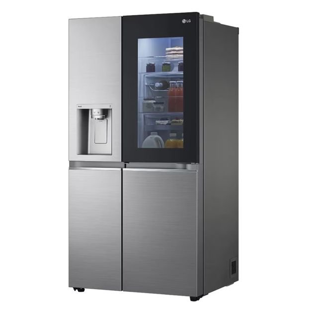réfrigérateur-américain-–-lg---gc-x257csew-–-617-litres---design-intelligent-instaview---hygiène-renforcée-uvnano---refroidissement-uniforme-et-intelligent--connectivité-avancée-–-garantie-12-mois