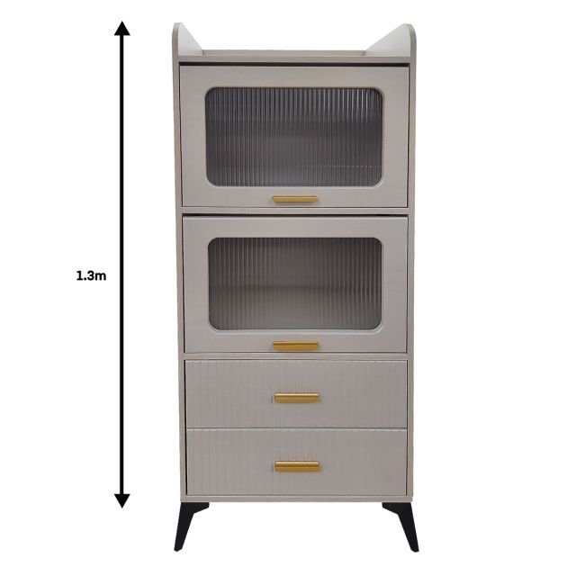 armoire-de-rangement-–-hb03024-–-finition-pvc/mélamine-–-1,3-mètre-–-noyer-lavé/chêne-blanc-–-panneau-de-particules-–-livrée-démontée
