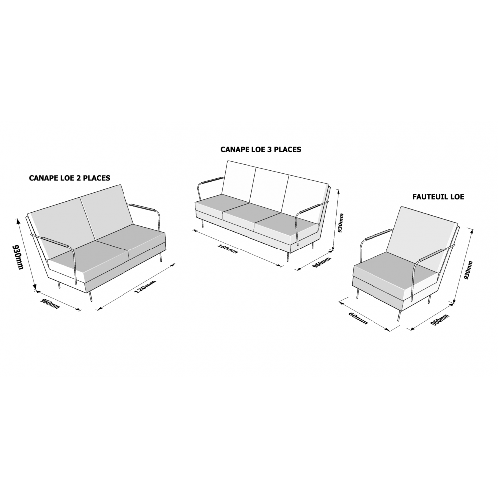 canapes-loe/6-places-en-toile-02-ans-de-garantie-sur-le-châssis