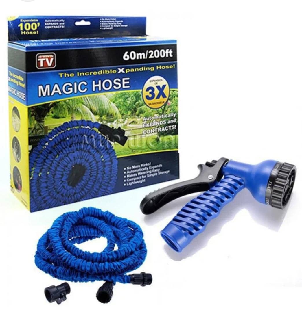 tuyau-d'arrosage,-60m-(200-ft)-flexible-tuyau,-d'arrosage-rétractable-tuyau-d'eau-extensible-avec-pour-irrigation（blue)