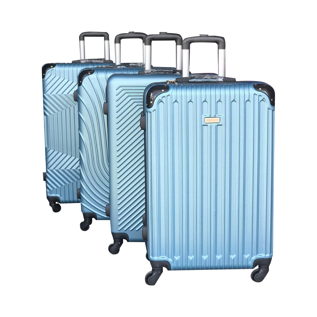 set-de-4-valises-rigides-bleu-métallisé-–-Élégance