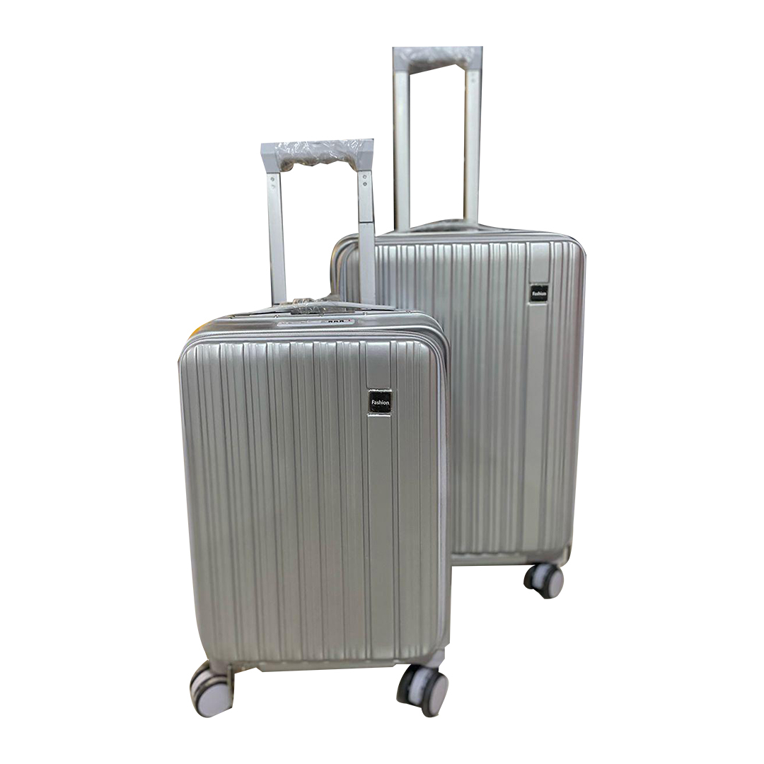 set-de-2-valises-rigides-–-argent,-rose,-gris,-noir-Élégant-&-moderne