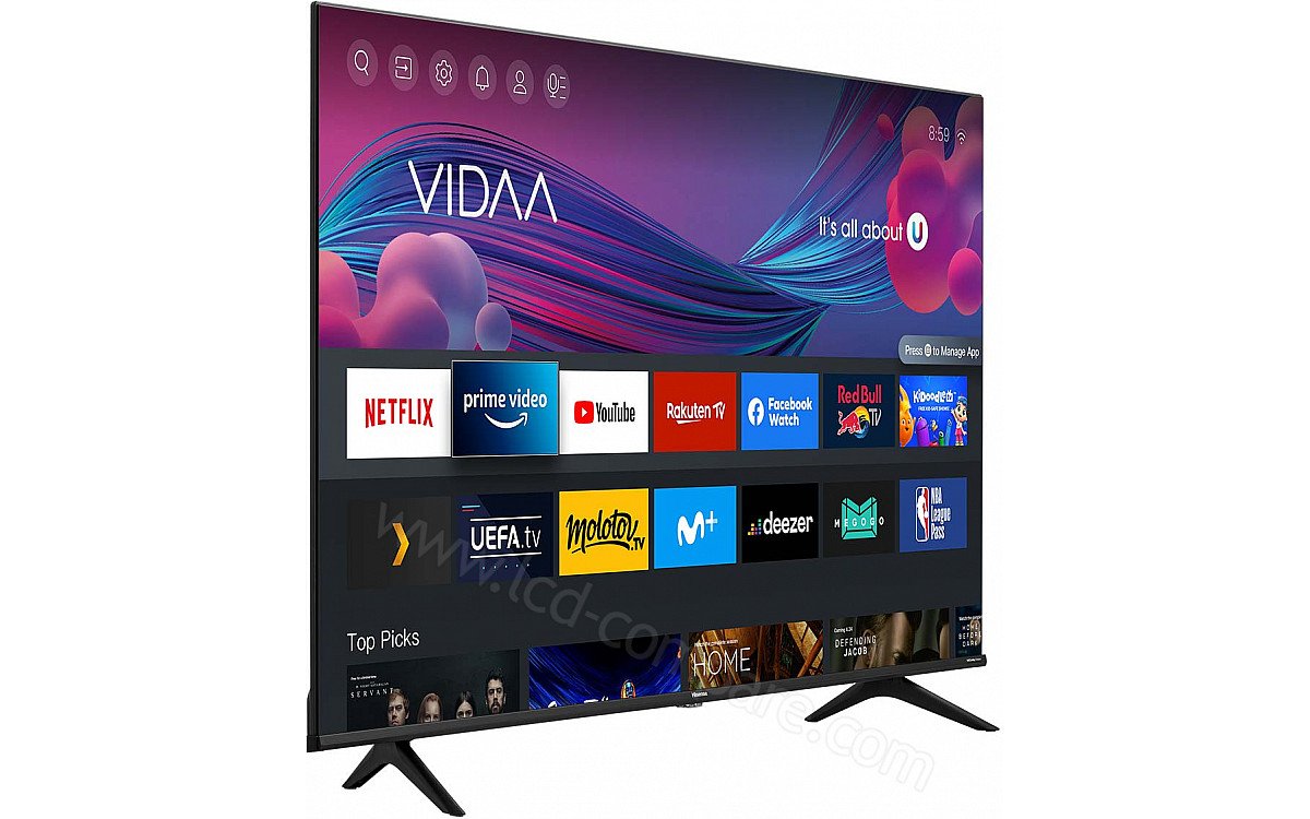 smart-tv-hisense-75a6gs---75"---ultra-hd-4k---vidda-smart-tv---hdr----led---6-mois-garantie