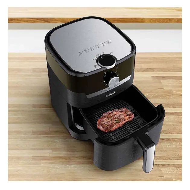 friteuse-sans-huile-et-grill-2-en-1--easy-fry-&-grill---tefal---ey501815---1400w---4,2l---noir---4-mois