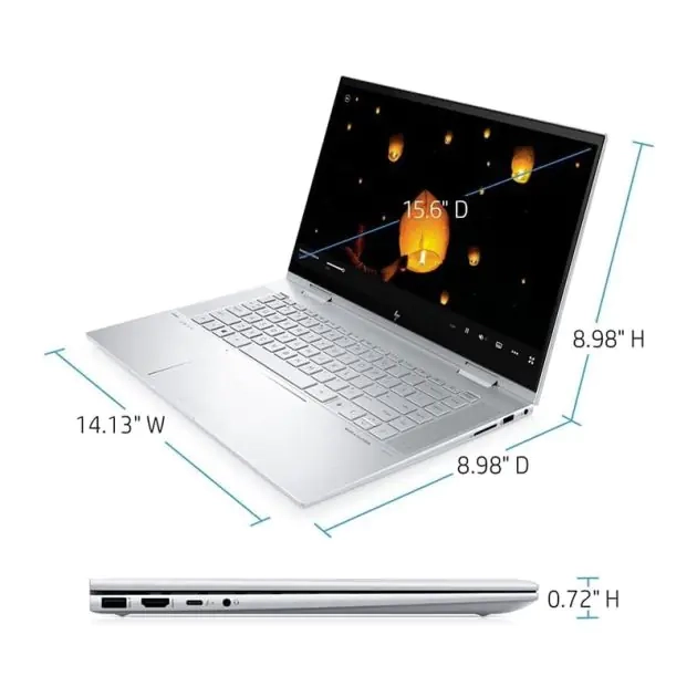 hp-envy-x360-ordinateur-portable---15.6"---16gb-ram---1tb-ssd---intel-core-i7-1165g7---windows-11---12-mois-de-garantie