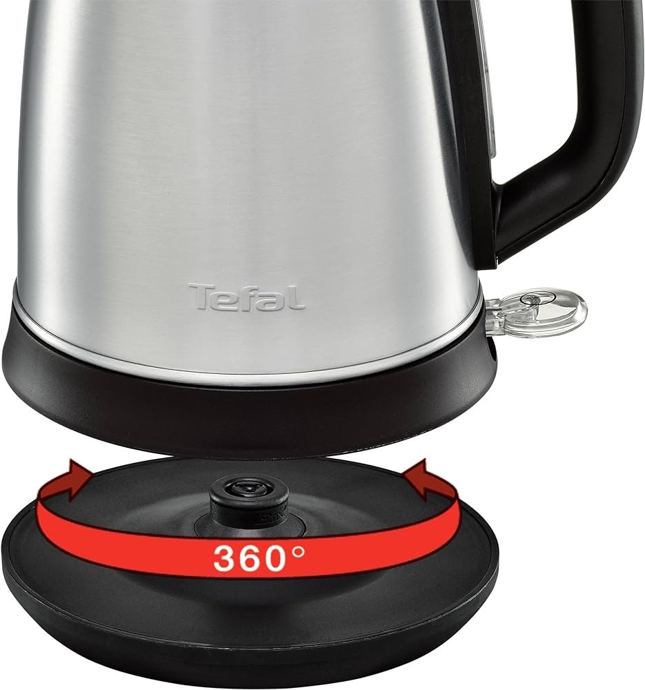 bouilloire-électrique-sans-fil-tefal-ki431d10---1.2-litres---1800w---inox