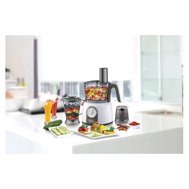 mixeur-5-en-1-multifonctions---black-&-decker---fx1075---1000-watts---blanc-gris---garantie-03-mois