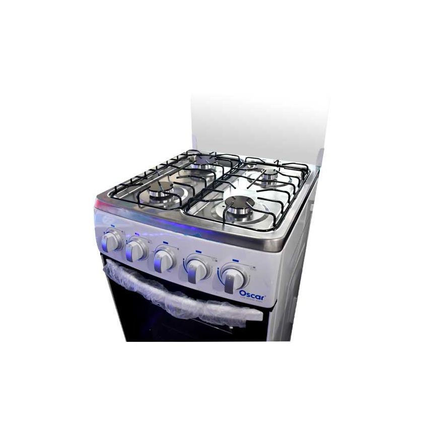 cuisinière-oscar-4-feux---50*50---gris---allumage-automatique---garantie-06-mois