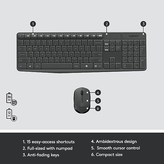 clavier-+-souris-sans-fil-logitech---mk235---azerty---windows-10,11-chromeos---06-mois