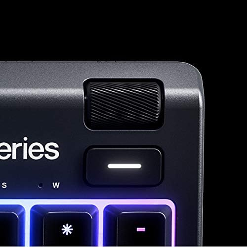clavier-gaming-mécanique---steelseries-apex-3---rétroéclairage-prismsync-rgb-châssis-en-aluminium---molette-de-réglage---12-mois-(livré-entre-3-5-jours)