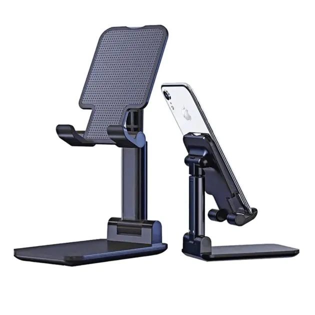 support-de-téléphone-portable-et-tablette-tycom-pliable---support-réglable-pour-bureau