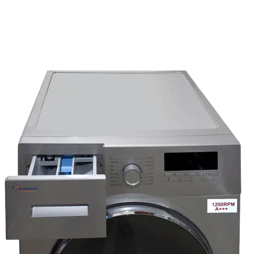 machine-à-laver-automatique---millennium---wm-fl8012slv---front-load---8kg---gris---garantie:-6-mois