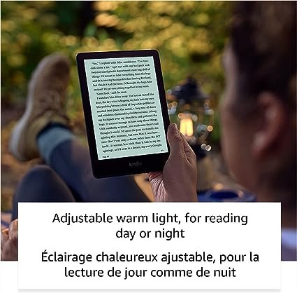 liseuse-électronique-amazon-kindle-paperwhite---6.8"---8go---garantie-12-mois