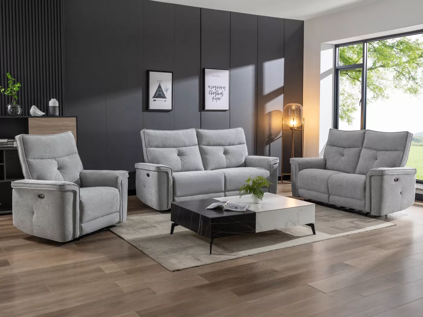 canapé-2-places-relax-électrique-en-tissu-gris-benjamin