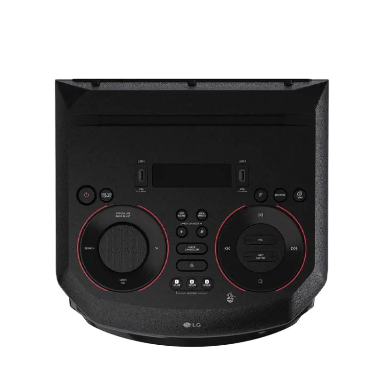 baffle-lg-xboom---on9---haut-parleur-système---lecteur-cd---bluetooth---fonction-dj---karaoké---noir--12mois