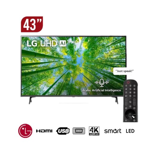 tv-lg-43-''-smart-2022---43uq80006ld---uhd-4k---led---télécommande-intelligente---12-mois-garantie