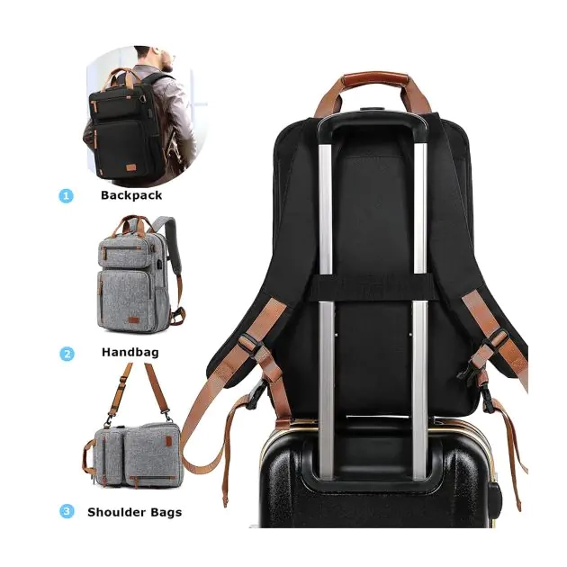 sac-à-dos-pour-ordinateurs-portables-coolbell-multi-poches-noir-ou-gris-(livré-entre-3-5-jours)