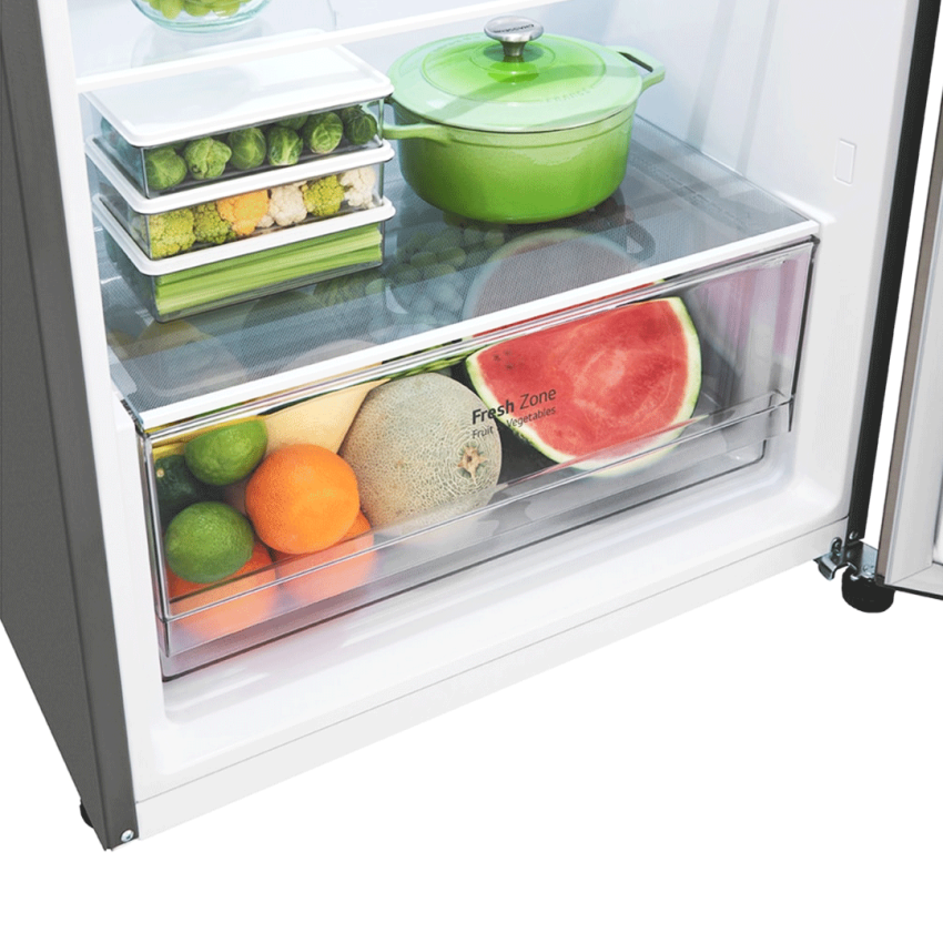 lg-réfrigérateur-lg-312l----gris---à-une-porte,-compresseur-smart-inverter--gc-f411eldm---12-mois-de-garantie