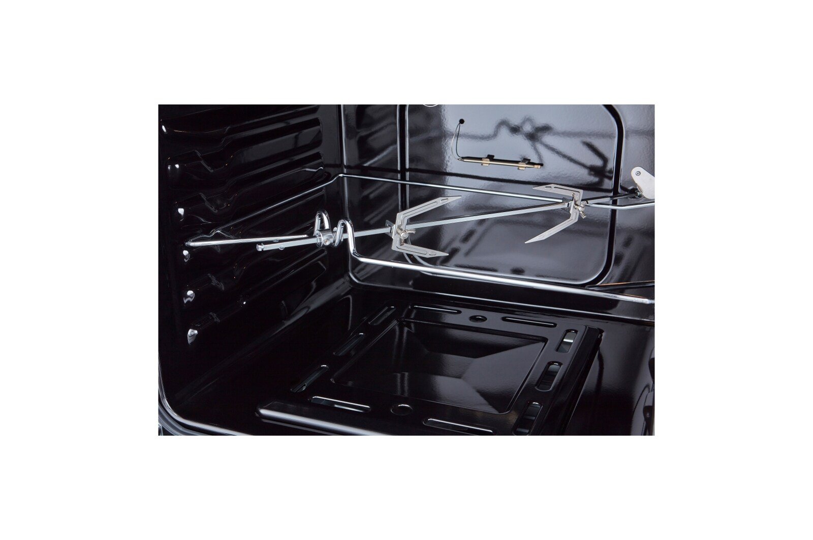 cuisinière-à-gaz-4-feux-60x60cm---fa-21-rma---sécurité-totale---système-de-chauffage-combiné---rôtissoire---gris---12-mois