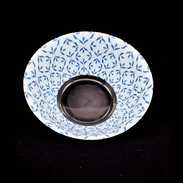 ensemble-d’assiettes-en-opal---19-pièces---luminarc---12cm---19cm---21cm---bol-et-saladiers---motif-bleu-foncé