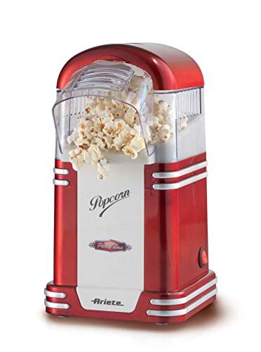 machine-à-popcorn-sans-huile---ariete---2954---1100w---capacite-60g---rouge---3-mois