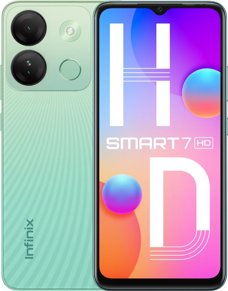 infinix-smart-7-hd---64-go-2go-ram-+-2go-extensible---6.6"--8mp-5mp---5000mah---avec-empreinte-digitale---garantie-12-mois