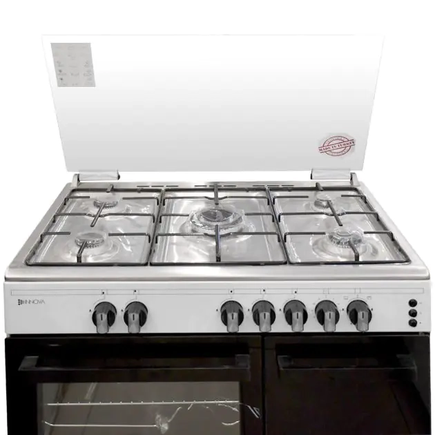 cuisinière-à-gaz-innova-5-feux---60-x-90-cm---in999---inox---6-mois