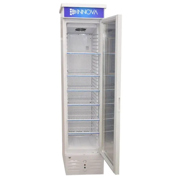 réfrigérateur-vitrée---innova---in-368---172l---avec-6-étagères-de-rangement---blanc---6-mois